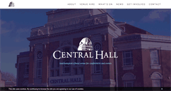 Desktop Screenshot of centralhall.org.uk